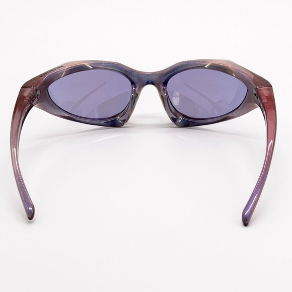 NEW BALENCIAGA SUNGLASSES BB0352S 002 PURPLE UNISEX EYEWEAR main image 5